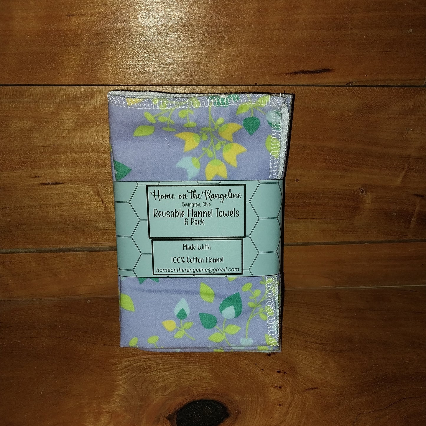 Pre-Packaged 6-Pack Flannel Towels