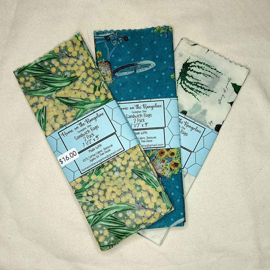Beeswax Sandwich Bags (2 Pack)