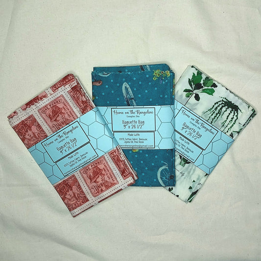Beeswax Baguette Bags